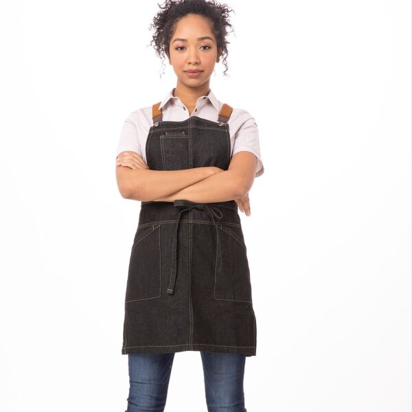 Chefworks Berkeley Petite Bib Apron Thumbnail